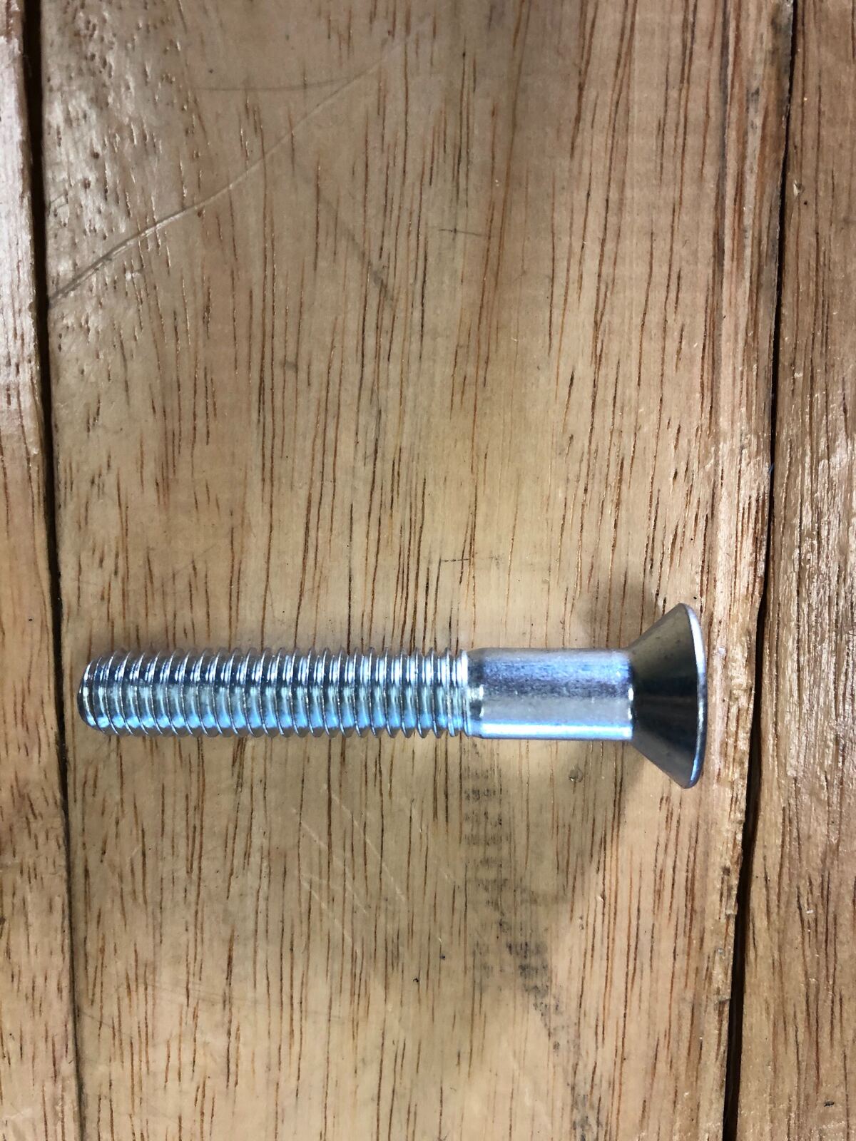 Bolts 2.5 Inch Counter Sunk Zinc Plate