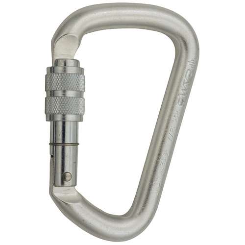 C.A.M.P. Steel HMS D Screw Gate Carabiner