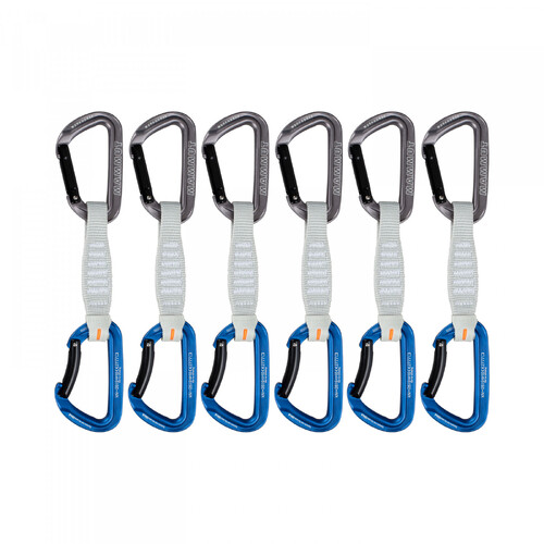 Mammut Workhorse Keylock Quickdraws 6 Pack 12cm Grey-Blue 2022 DOM