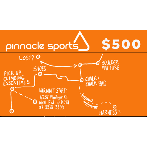 Pinnacle Sports $500 Gift Voucher