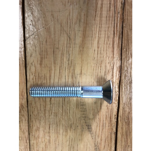 Bolt 2.5 Inch Counter Sunk Zinc Plate