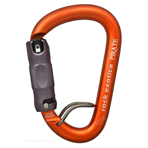 Rock Exotica Pirate Wire Eye Autolock Carabiner