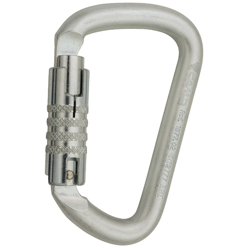 C.A.M.P. Steel D Trilock Carabiner