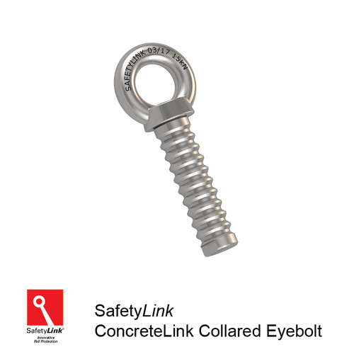 SafetyLink ConcreteLink Collared Eyebolt