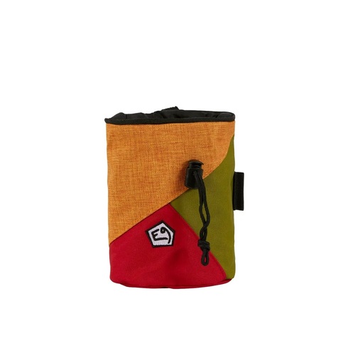 E9 Zucca Red Orange Chalk Bag