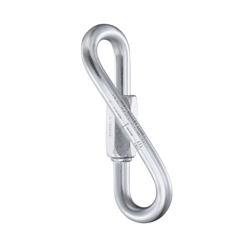 Maillon Rapide 8mm Plated Steel Twist 90 Degree