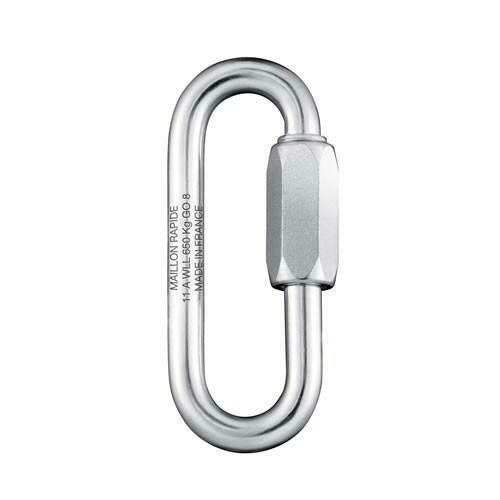 Maillon Rapide 8mm Plated Steel Oval (Wide opening)