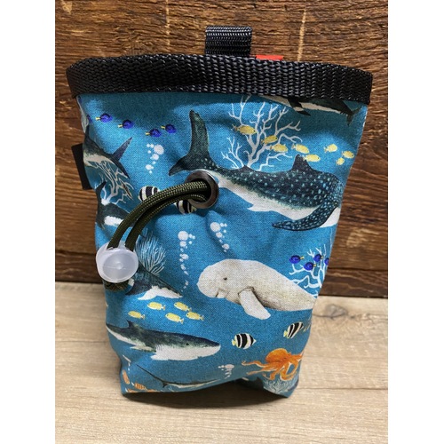 Nativa Handmade Deep Water Animals Chalk Bag