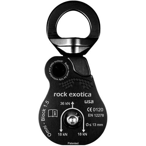 Rock Exotica Omni Block 1.5" Single Black