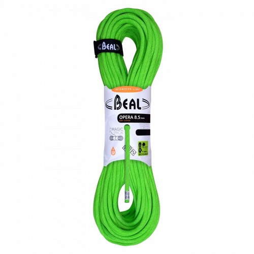 Beal Opera Dry 8.5mm 60m Green Climbing Rope