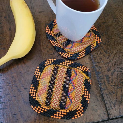 Send On Rope Coasters - 2 Pack