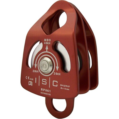 ISC Small Double Prussik Pulley for 13mm Rope