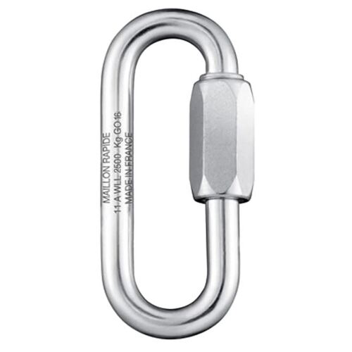 Maillon Rapide 16mm Oval (Wide Opening)-Zinc Plated Steel