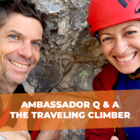Ambassador Q & A: The Traveling Climber image