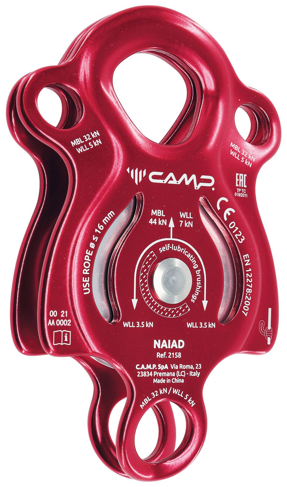 c-a-m-p-naiad-pulley