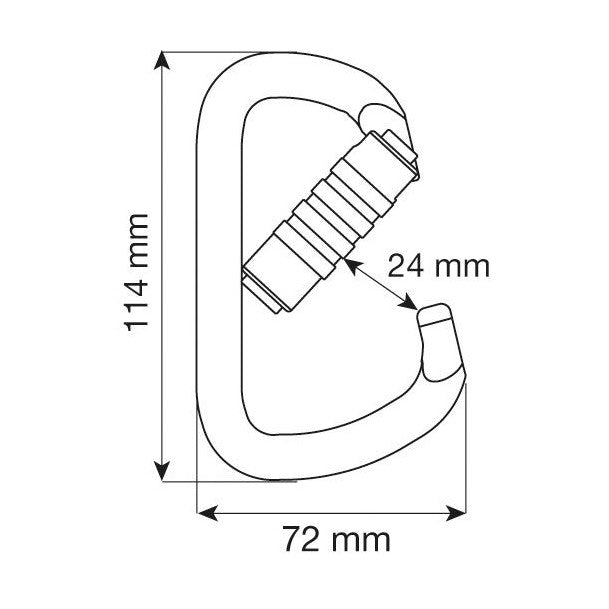 c-a-m-p-steel-d-trilock-carabiner