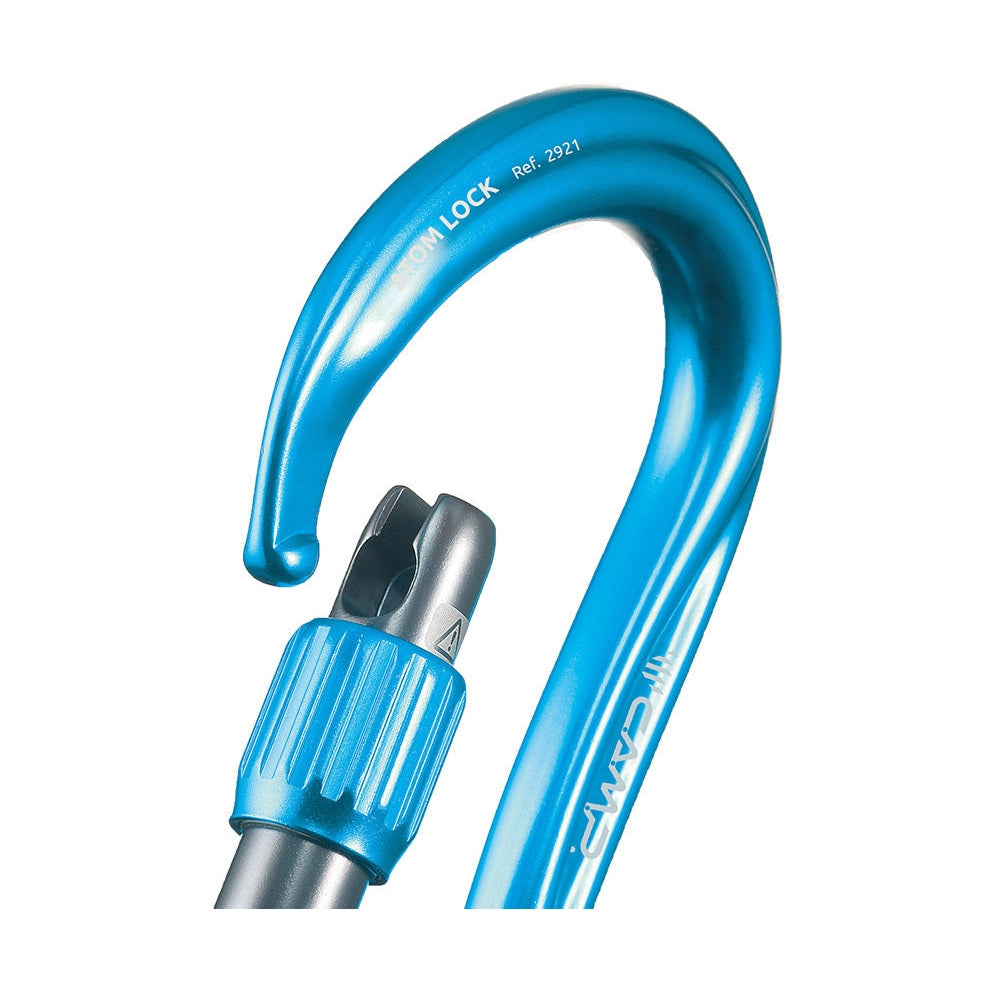 c-a-m-p-atom-lock-carabiner-blue