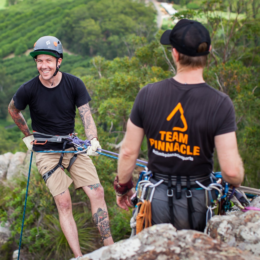 Abseiling Mount Ngungun (Glass House Mountains)