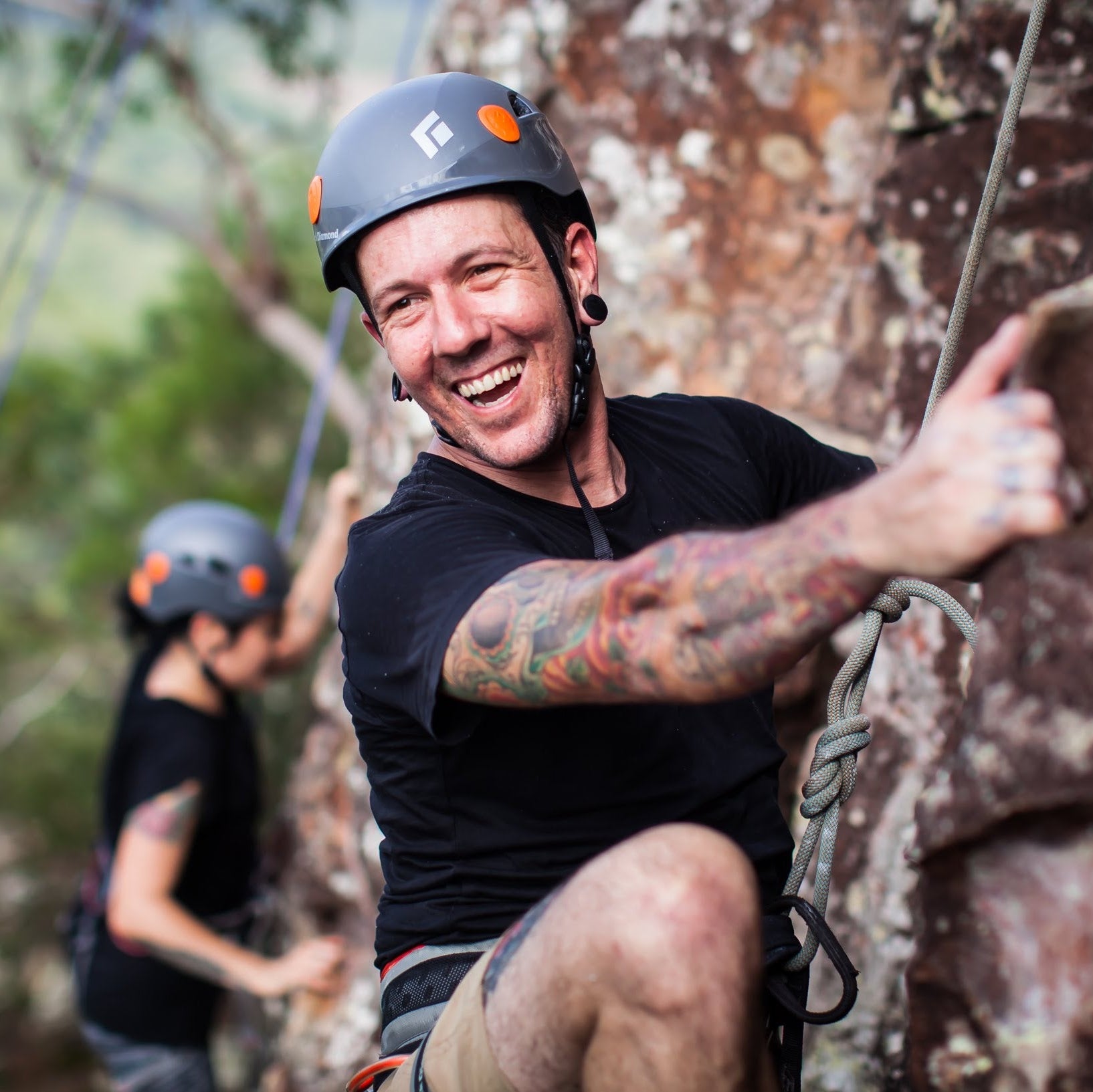 Rock Climbing Mount Ngungun (Glass House Mountains)