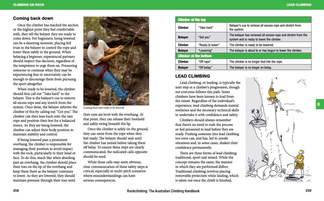 Rockclimbing - The Australian Climbing Handbook