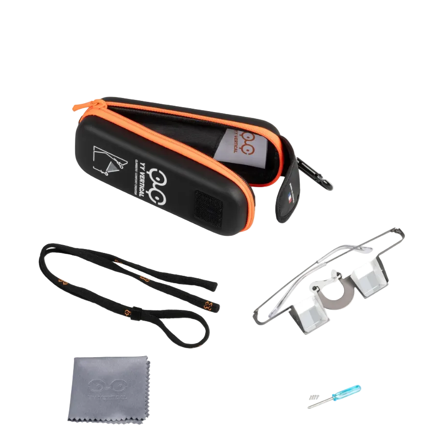 YY Vertical Classic Belay Glasses Steel